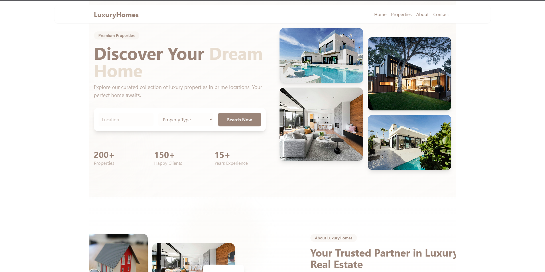 Real Estate Website